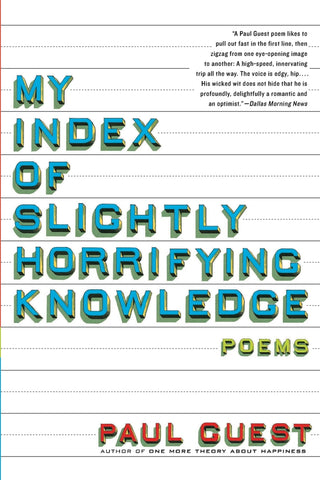 My Index of Slightly Horrifying Knowledge