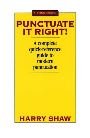 Punctuate It Right