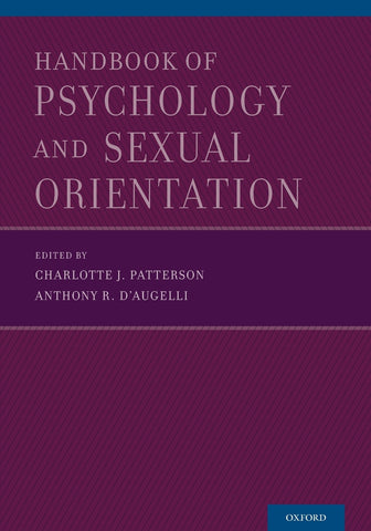 Handbook of Psychology and Sexual Orientation