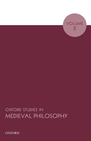 OXF STUDIES MEDIEVAL PHILOS V2 OSMP P