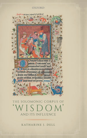 SOLOMON CORPUS WISDOM & INFLUENCE C
