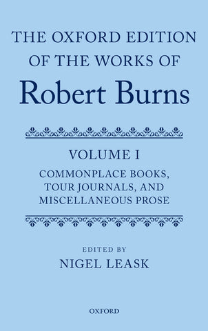 OXF ED WORKS ROBERT BURNS VOL 1 OEWRB C