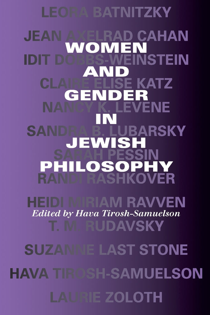 Women and Gender in Jewish Philosophy