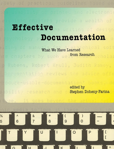 Effective Documentation