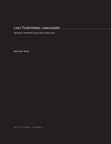 Lazy Functional Languages