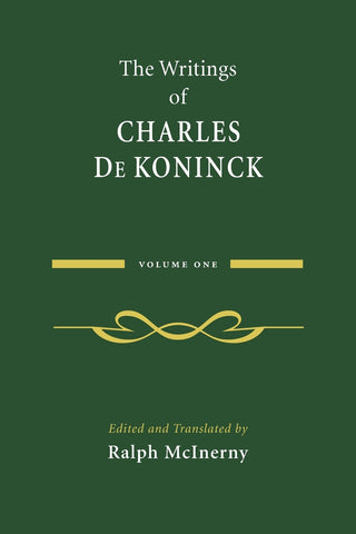 The Writings of Charles De Koninck