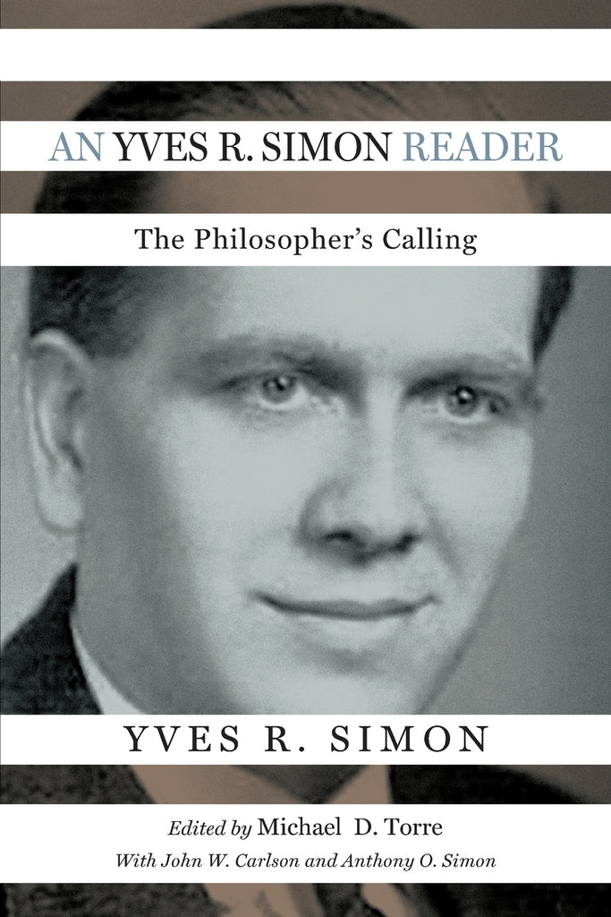 An Yves R. Simon Reader