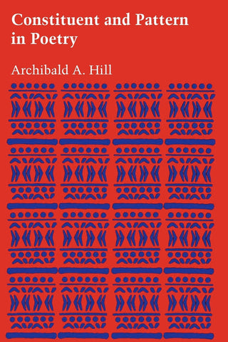 Constituent and Pattern in Poetry