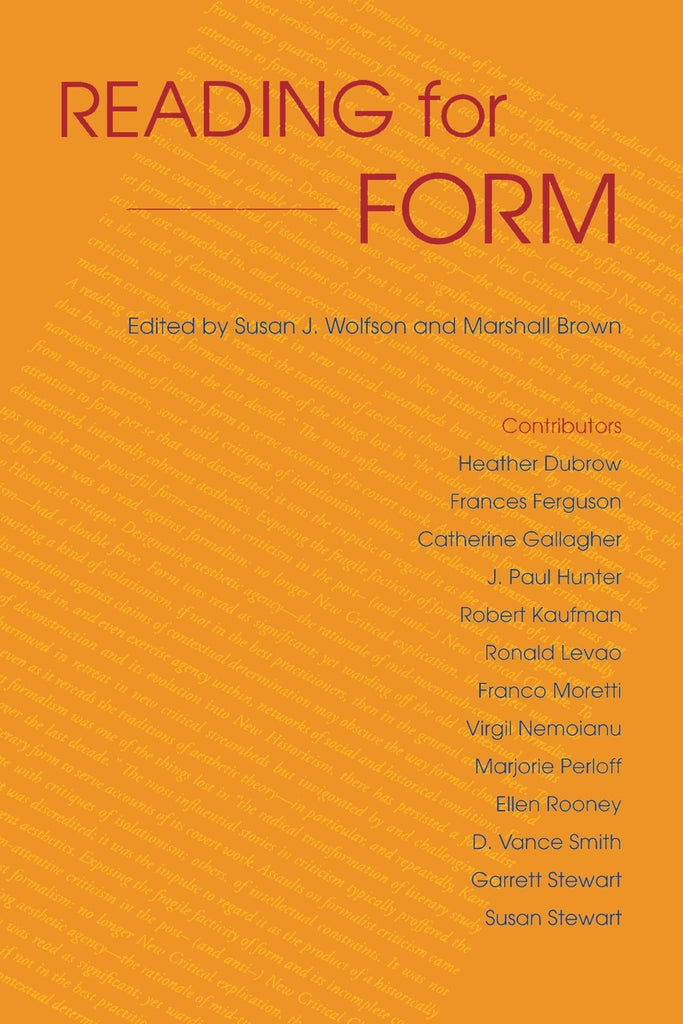 Reading for Form