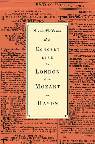 Concert Life in London from Mozart to Haydn