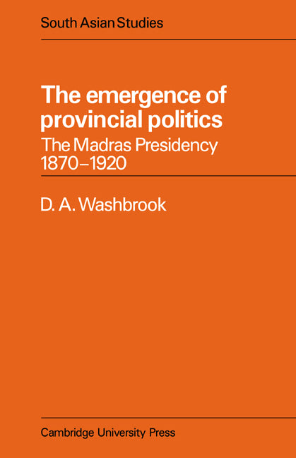 The Emergence of Provincial Politics