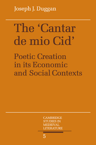 The Cantar de Mio Cid