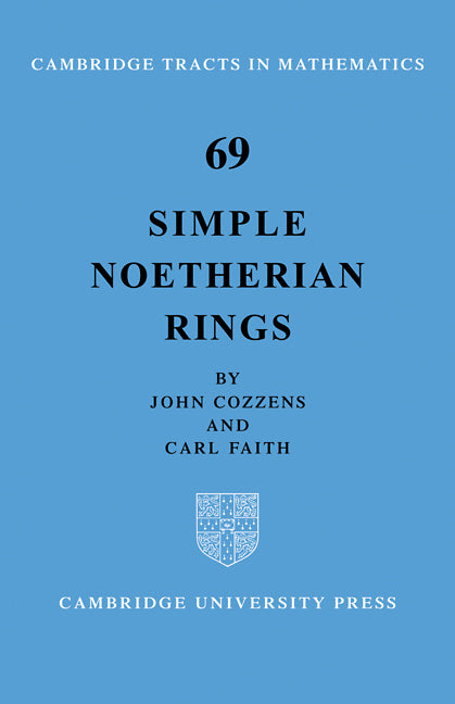 Simple Noetherian Rings