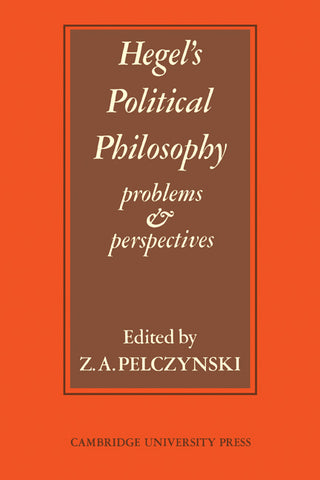 Hegel's Political Philosophy