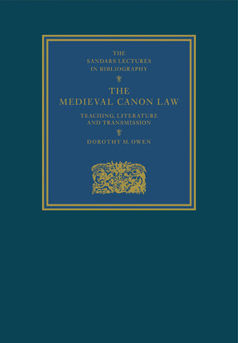 The Medieval Canon Law