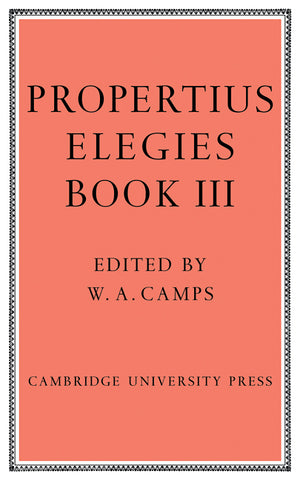 Elegies Bk 3 Camps
