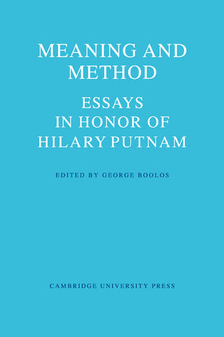 Meaning and Method