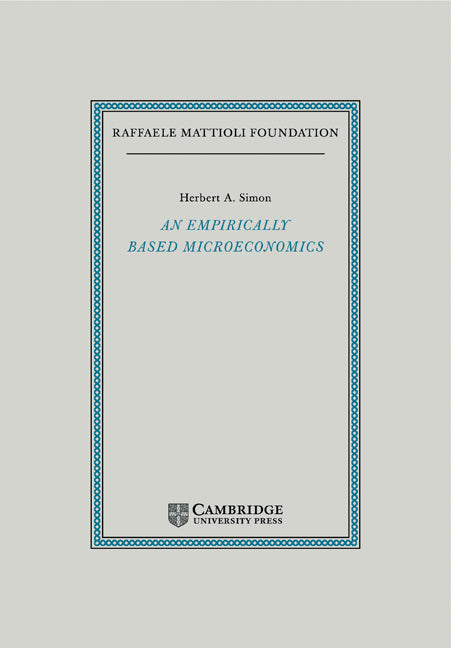 An Empirically-Based Microeconomics