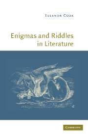 Enigmas and Riddles in Literature