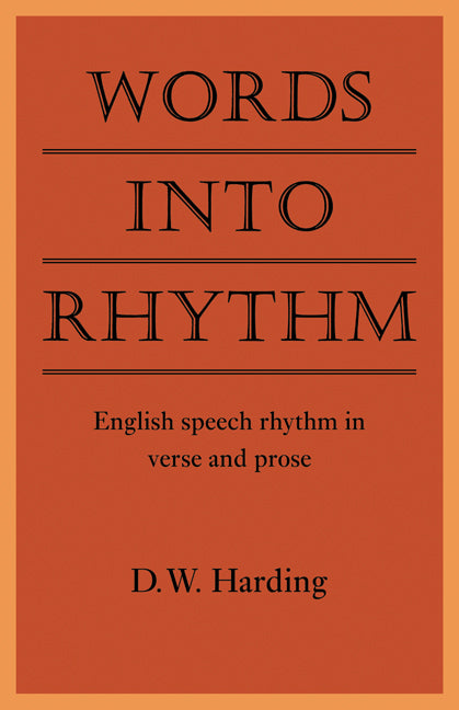 Words Into Rhythm