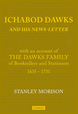 Ichabod Dawks and His Newsletter
