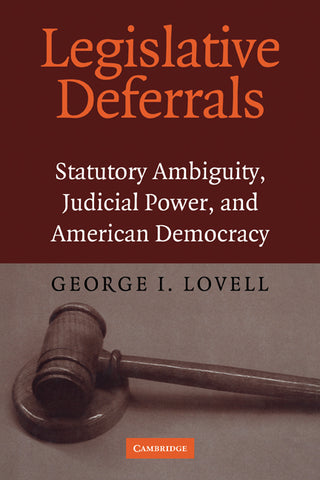 Legislative Deferrals