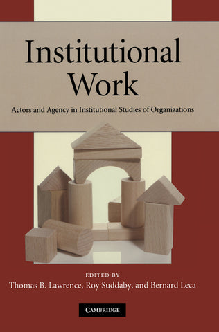 Institutional Work