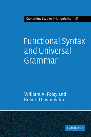 Functional Syntax and Universal Grammar