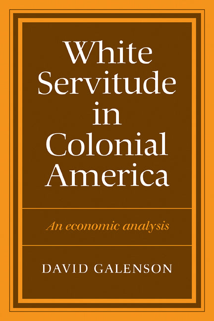 White Servitude in Colonial America