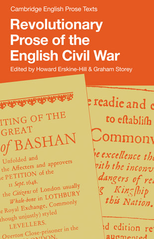 Revolutionary Prose of the English Civil War