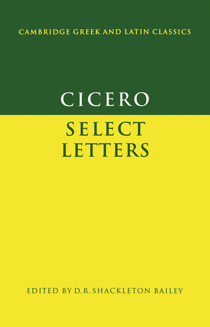 Cicero Select Letters