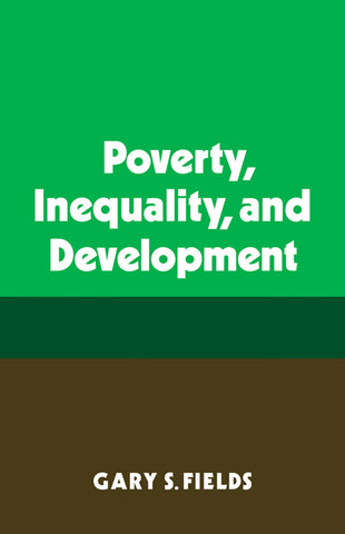 Poverty, Inequality, and Development
