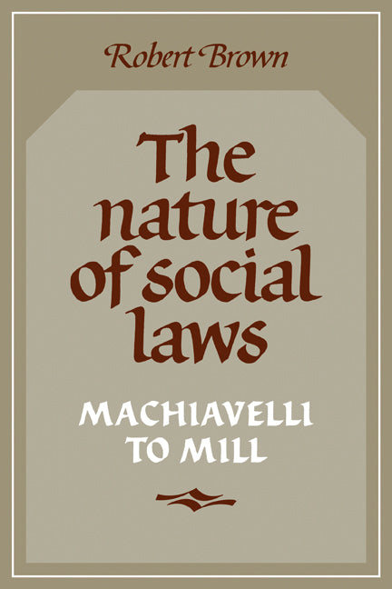 The Nature of Social Laws
