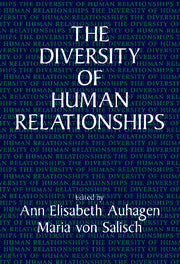 The Diversity of Human Relationships