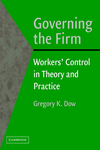 Governing the Firm