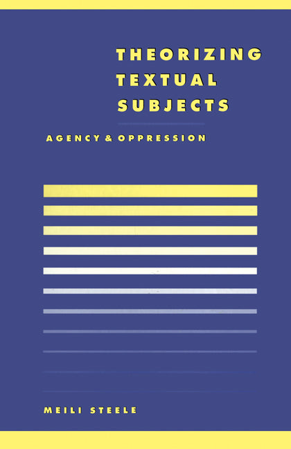 Theorising Textual Subjects