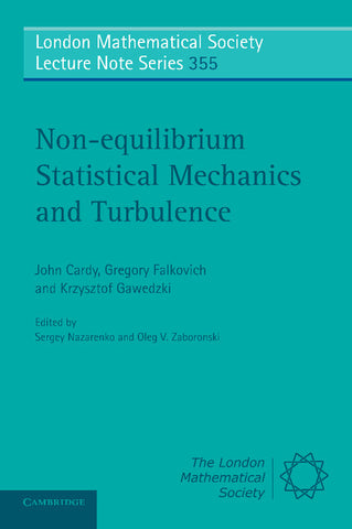 Non-equilibrium Statistical Mechanics and             Turbulence
