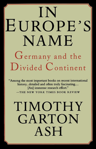 In Europe's Name