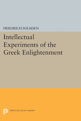 Intellectual Experiments of the Greek Enlightenment