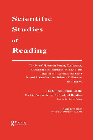 The Role of Fluency in Reading Competence, Assessment, and instruction
