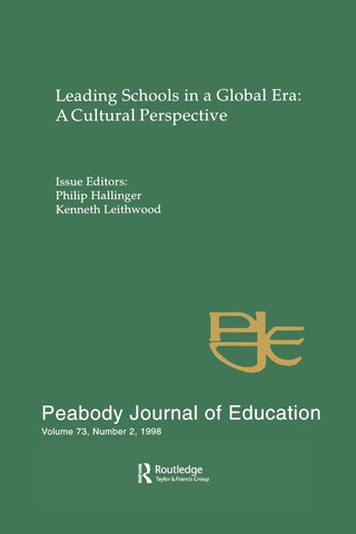 Leading Schools in a Global Era