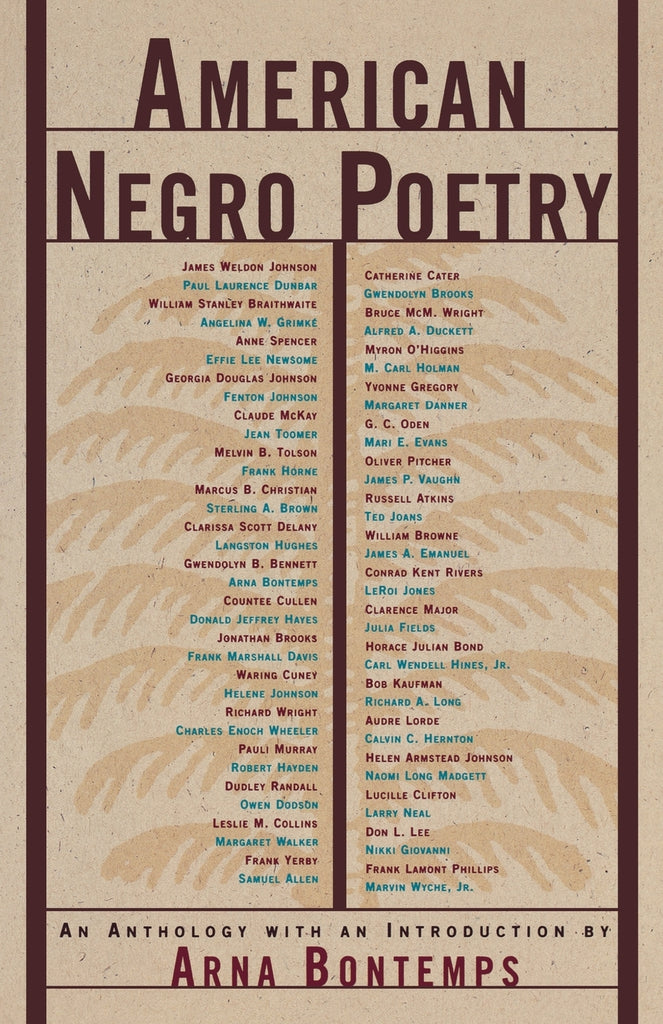 American Negro Poetry