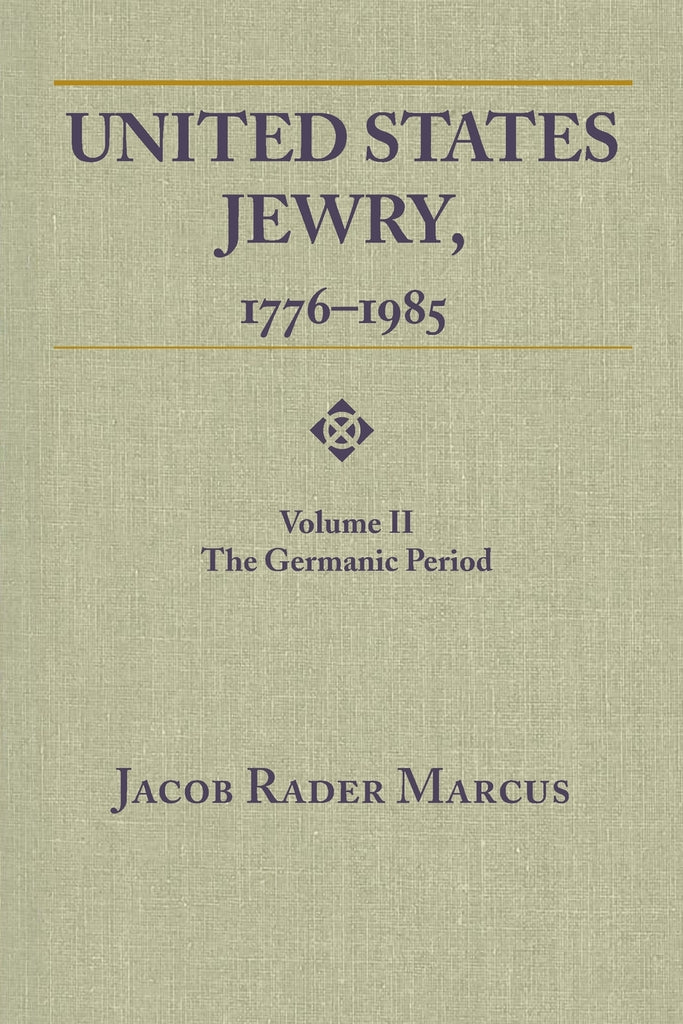 United States Jewry, 1776-1985