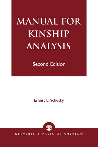 Manual for Kinship Analysis