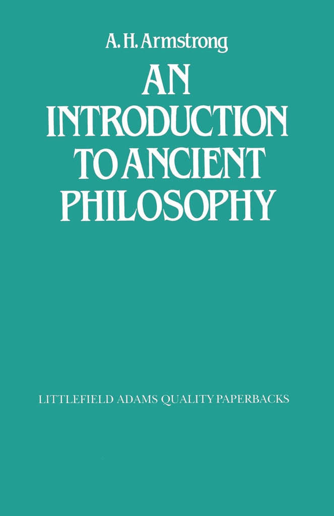 An Introduction to Ancient Philosophy
