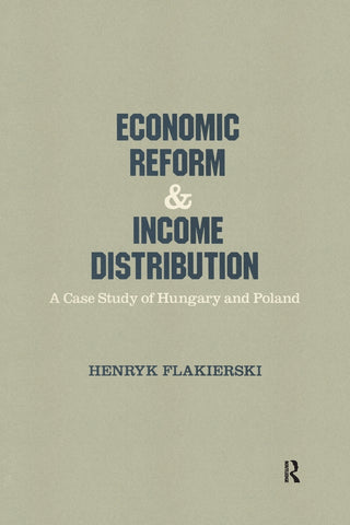 Economic Reform and Income Distribution