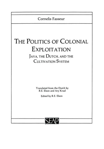 The Politics of Colonial Exploitation