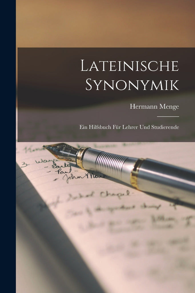 Lateinische Synonymik