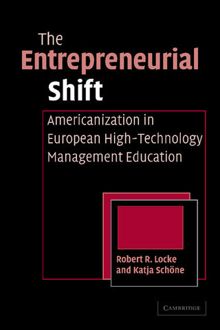 The Entrepreneurial Shift