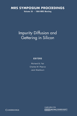 Impurity Diffusion and Gettering in Silicon